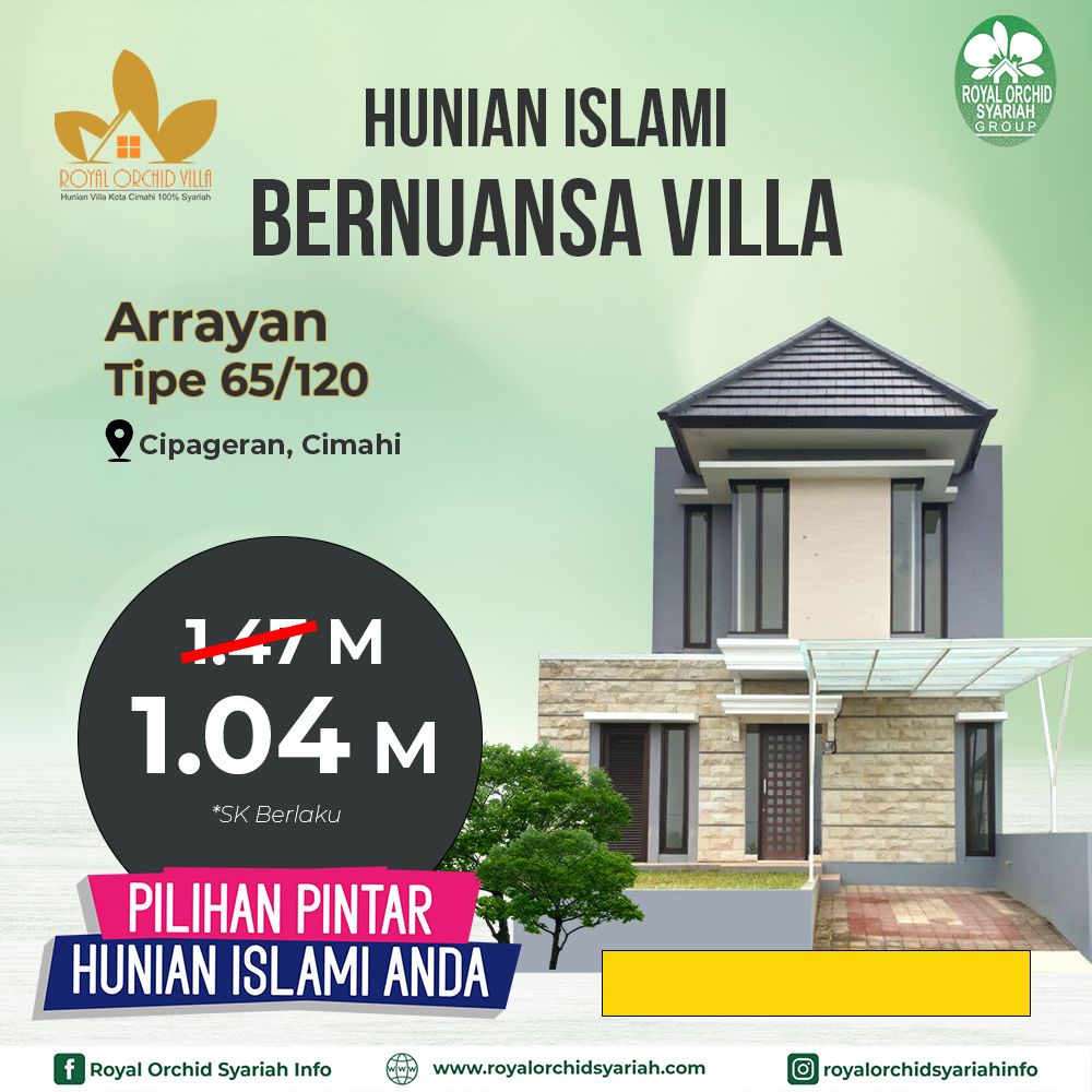 Perumahan Syariah Royal Orchid Villa