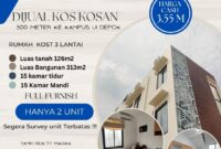 jual rumah kost depok (2)