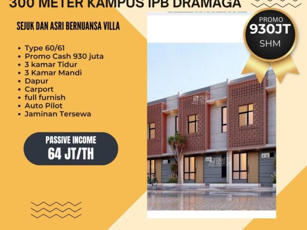 Dijual Rumah Kost Di Bogor Green Harris View Tahap 2 Dekat  IPB Dramaga