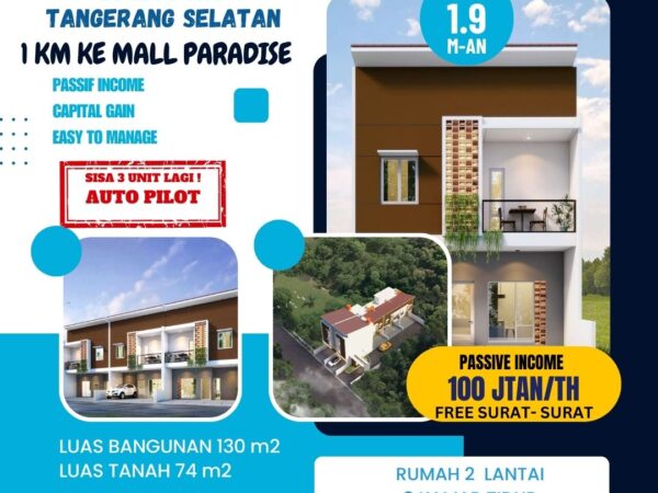Jual Rumah Kost Di Hana  Rukost Serpong 1 KM Ke Mall Paradise